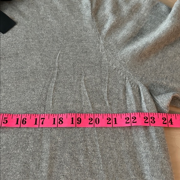 J. Crew Grey Bow Neck Pullover Sweater 2X Gray - Picture 8 of 10